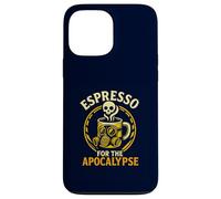Espresso for The Apocalypse Coffee Lover Dark Humour Coque pour iPhone 13 Pro Max