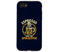 Espresso for The Apocalypse Coffee Lover Dark Humour Coque pour iPhone SE (2020) / 7/8