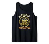 Espresso for The Apocalypse Coffee Lover Dark Humour Débardeur