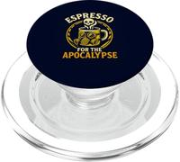 Espresso for The Apocalypse Coffee Lover Dark Humour PopSockets PopGrip pour MagSafe
