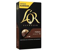 ESPRESSO FORZA CAPSULES 52G, L'OR, LOT DE 4