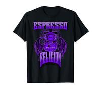 Espresso is My Religion - Inscription Populaire « Kaffee Kirche » T-Shirt