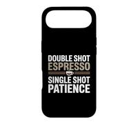 Espresso Sarcastic Barista, Double Shot, Single Shot Patience Coque pour iPhone Air