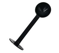 Espresso Scoop with Tamper, Espresso Machine Coffee Measuring Tamper Scoop, Coffee Spoon Powder Hammer Tamper, Espresso Coffee Tamper for Home, Espresso Measuring Scoop for Kitchen, Tamper Scoop for E
