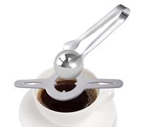 Espresso Stainless Steel Ice Ball, Chilling Cooler Ball for Whiskey, Beer, Coffee, Wine, and Juice, Reusable` Chilling Ice Ball for Drinks, Beverages Cooling Balls for Drinks