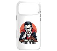 Espresso Your Fears Halloween Vampire Coque pour iPhone 17 Pro Max