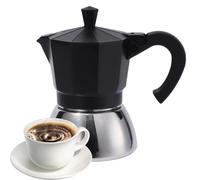 espressos Vintage, Pichet Métal - Cafetière de Cuisinière | Bouilloire Classique Acier Inoxydable, Cafetière Électrique Accessoire pour Boissons Italiennes Cubaines, Cuisine Maison, Préparation Quotid