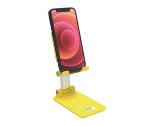 ESPRINET Pantone Desktop Mobile Device Holder Yellow Universal and Non-Slip Hold