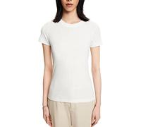 ESPRIT 023ee1k343 T-Shirt, Ecru, S Femme