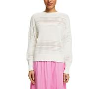 ESPRIT 034ee1i306 Sweater, 110/Off White, S Femme