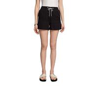 ESPRIT 053CC1C301 Shorts, 001/Noir, 32 Femme