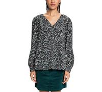ESPRIT 103EE1F326 Blouse, 004/BLACK 4, XS Femme