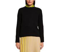 Esprit 103EE1I355, Pull-Over Femme, 001/BLACK,