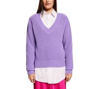 ESPRIT 113ee1i347 Sweater, 560/violet, M Femme