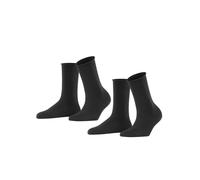 Esprit Femme Basic Pure Multipack W So Coton Unies Chaussettes, Noir Black 3000, 35-38 EU