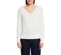 ESPRIT 994ee1i304 Sweater, 110/Off White, L Femme