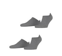 ESPRIT Active Basic Multipack W Sn coton unies lot de 2 paires, Chaussettes basses Femme, Gris Grey 0020, 39-42