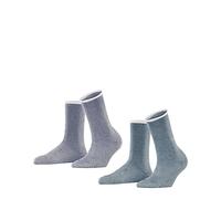 ESPRIT Allover Stripe 2-Pack W SO coton motif fantaisie lot de 2 paires, Chaussettes Femme, Multicolore (Sortiment 0150), 35-38