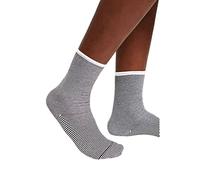 ESPRIT Allover Stripe Multipack W So coton fantaisie lot de 2 paires, Chaussettes Femme, Gris Grey Mix 0010, 39-42
