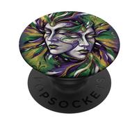 Esprit Artistique des célébrations à NOLA PopSockets PopGrip Adhésif