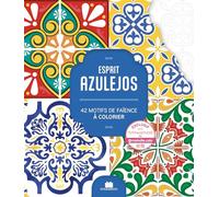 Esprit Azulejos: 42 motifs de faïence à colorier