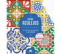 Esprit Azulejos 42 motifs de faïence à colorier - Collectif - Massin - broché - Livre-jeu
