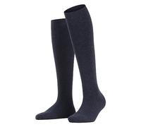 ESPRIT Basic Pure W Kh coton non-comprimantes 1 paire, Chaussettes longues Femme, Bleu Navy Blue Melange 6490, 35-38