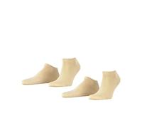 ESPRIT Basic Uni Multipack M Sn coton unies lot de 2 paires, Chaussettes basses Homme, Beige Cream 4011, 47-50