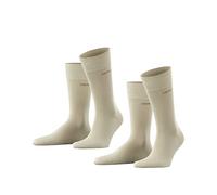 ESPRIT Basic Uni Multipack M So coton unies lot de 2 paires, Chaussettes Homme, Beige Cream 4011, 39-42