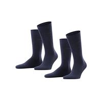 ESPRIT Basic Uni Multipack M So coton unies lot de 2 paires, Chaussettes Homme, Bleu Marine 6120, 43-46