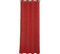 ESPRIT Blickdichter Ösenvorhang HARP Rot 140 x 250 cm