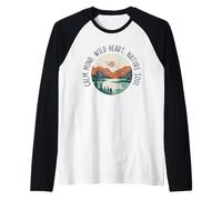 Esprit Calme, cœur Sauvage, âme de la Nature Manche Raglan