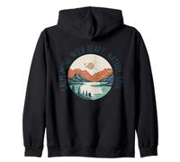 Esprit Calme, cœur Sauvage, âme de la Nature Sweat à Capuche