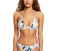 ESPRIT Carilo Beach RCS Pad.Halter Bikini pour Femme, Bleu Marine 3, B EU