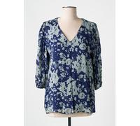 esprit chemisiers et blouses femme de couleur bleu 38