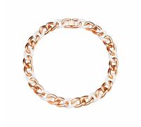 Esprit Collection Femme Chaîne Collier Inox Rosé Blanc Ceramia ELNL11855C420
