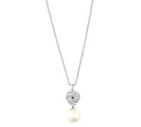 Esprit Collection Femmes Collier 925 Argent Argent/blanc Pelia ELNL92745A420