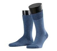 ESPRIT Contrasty Piqué 2-Pack M So Chaussettes, Bleu (Enzian 6570), 39-42 (Lot de 2) Homme
