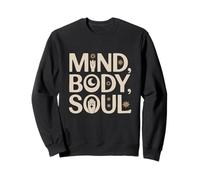 Esprit, Corps, âme, Design, Yoga, méditation, équilibre Sweatshirt