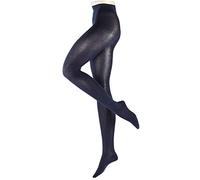ESPRIT Cotton Feeling W Ti opaques unis 1 paire, Collants Femme, Bleu Marine 6120, 42-44