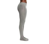 ESPRIT Cotton Feeling W Ti opaques unis 1 paire, Collants Femme, Gris Light Grey Melange 3390, 38-40