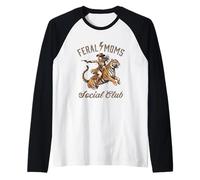 Esprit d'aventure du Feral Moms Social Club Manche Raglan