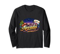 Esprit d'aventure sur la Ligne d'horizon Nocturne du désert du Nevada Manche Longue