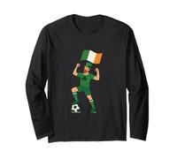 Esprit de célébration de Football Irlandais Manche Longue