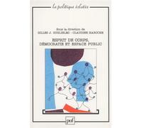 Esprit de corps, démocratie et espace public Démocratie et espace public - Claudine Haroche - Puf - broché - Essai