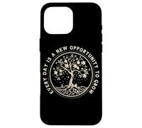Esprit de Croissance personnelle Arbre de Vie Zen Affirmation Coque pour iPhone 16 Pro Max