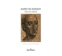 Esprit de Diderot: choix de citations