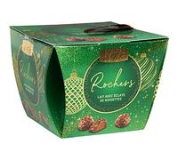 Esprit de Fete Lot de 14 roches au chocolat au lait avec noisettes 192 g Coffret cadeau