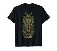 Esprit de la forêt Slave Leshy, Gardien de la Nature, créature Folklorique T-Shirt