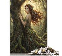 Esprit de l'arbre de la déesse de la forêt Puzzle en Bois 1000 Pièces